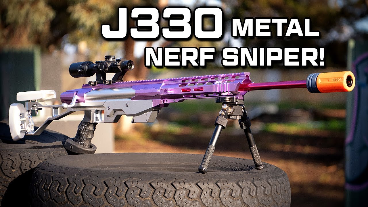 J330: A 300fps METAL Bolt-Action Nerf Sniper!