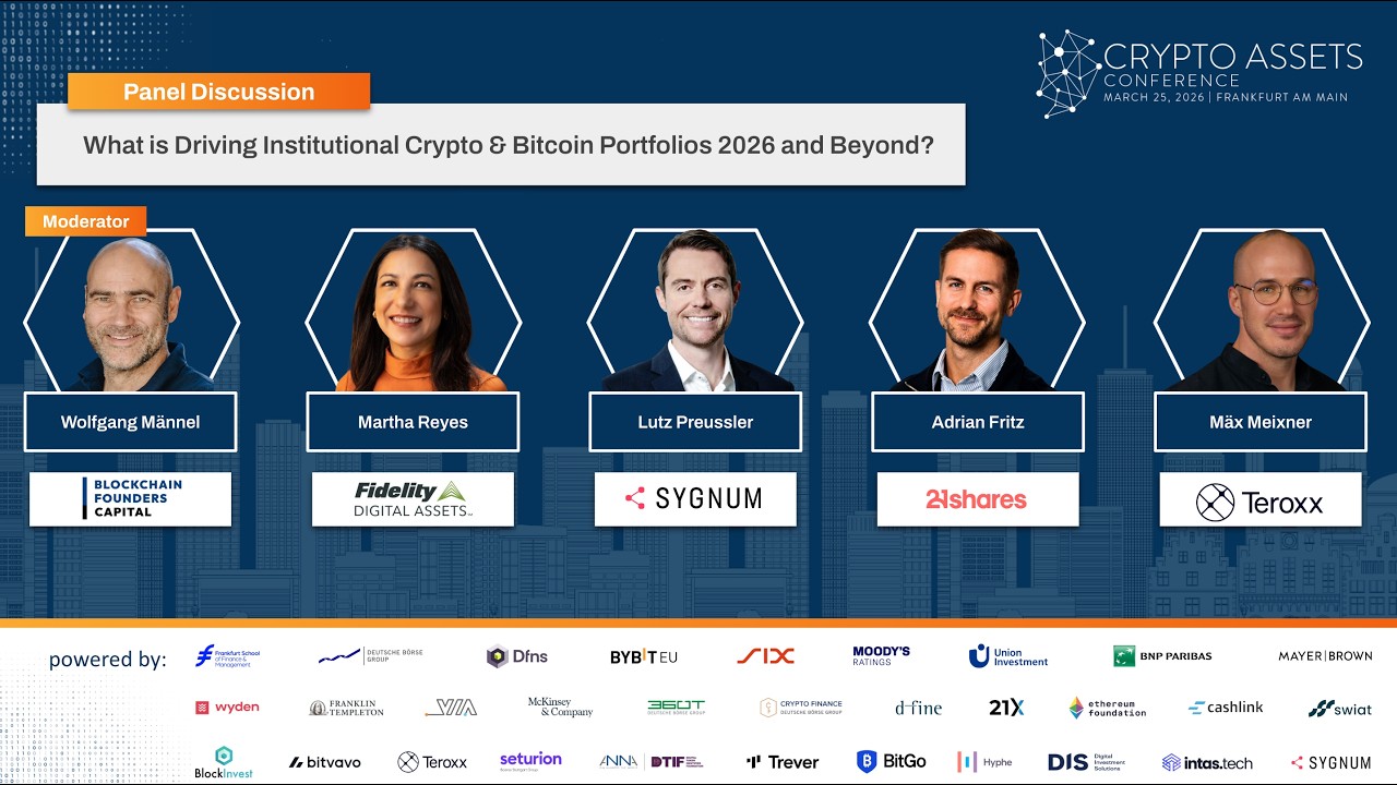 CAC26 - What is Driving Institutional Crypto & Bitcoin Portfolios 2026 and Beyond? (Panel)