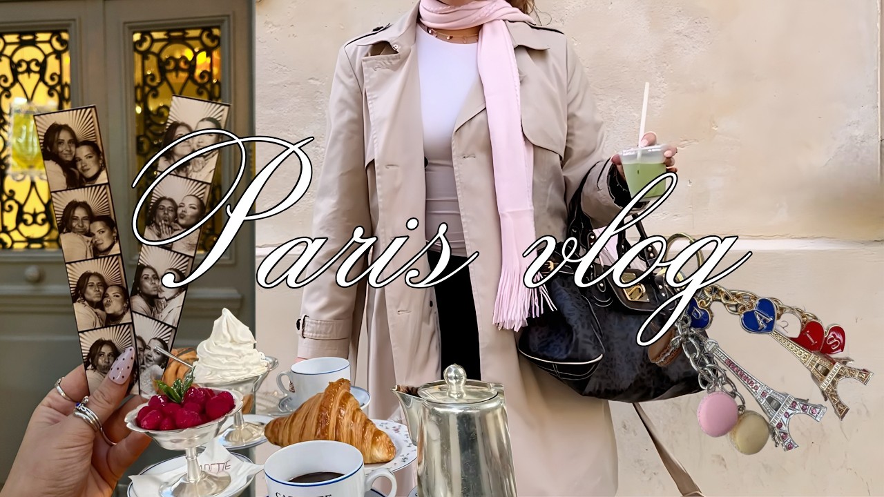 I ran away to Paris 💌💋| alone at 21 /cafe hopping🧸