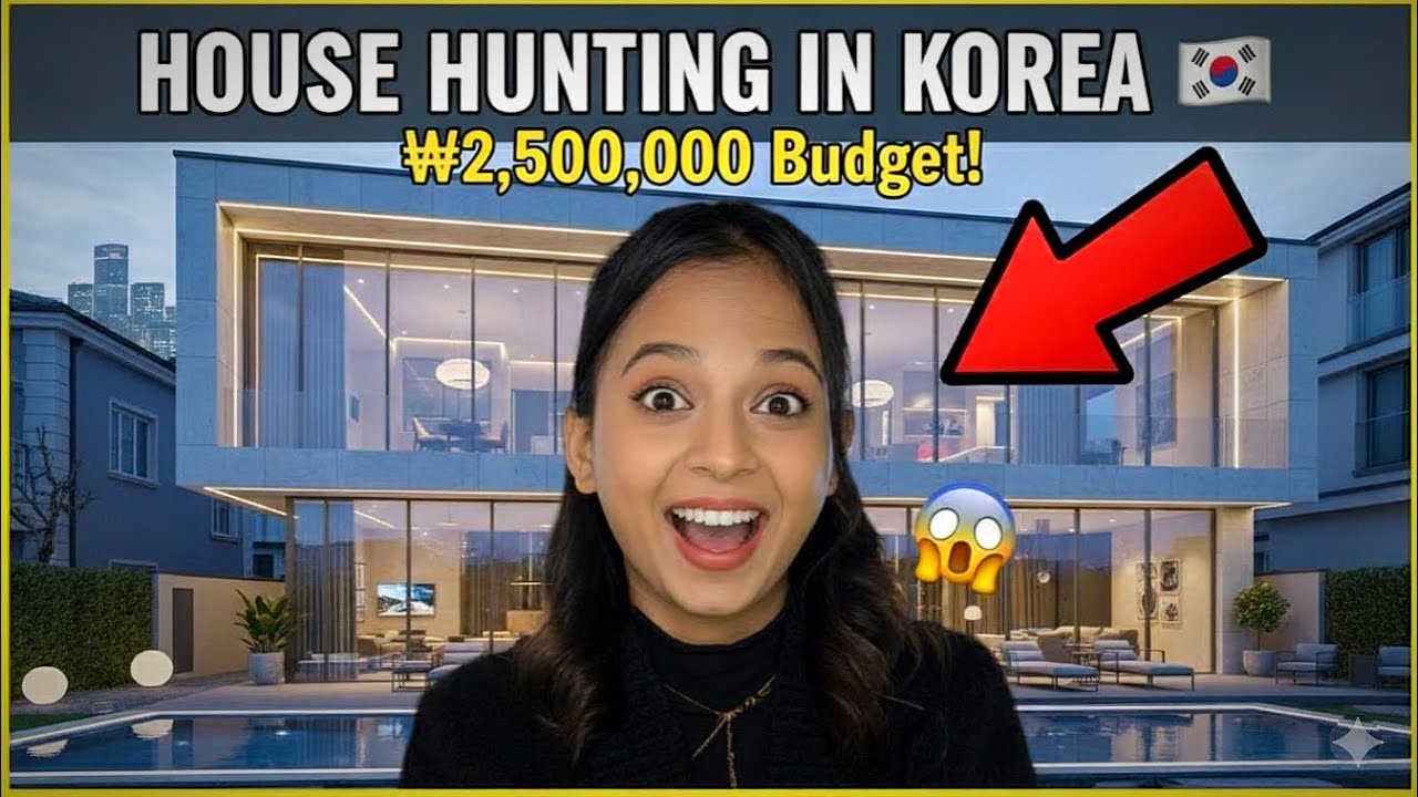 🏠 HOUSE HUNTING VLOG — Come With Me As I Search For My Dream Home!| Indian student in Korea 