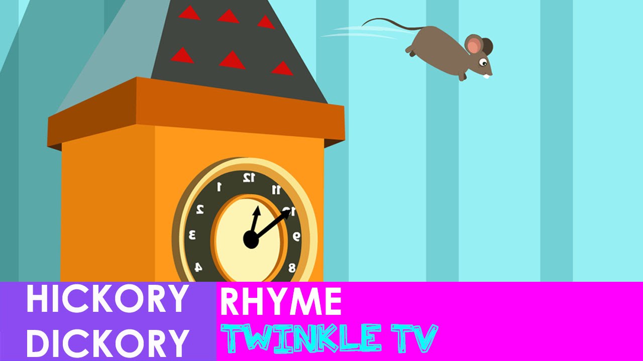 'Hickory Dickory Dock' Nursery Rhyme | Twinkle TV