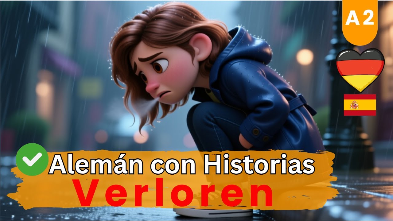 Aprende Alemán Fácil con Subtítulos 🇩🇪 | Historia para Principiantes A2 – Perdida en Berlín