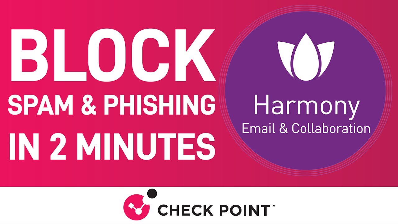 Check Point Harmony Email & Collaboration: Block Spam and Phishing