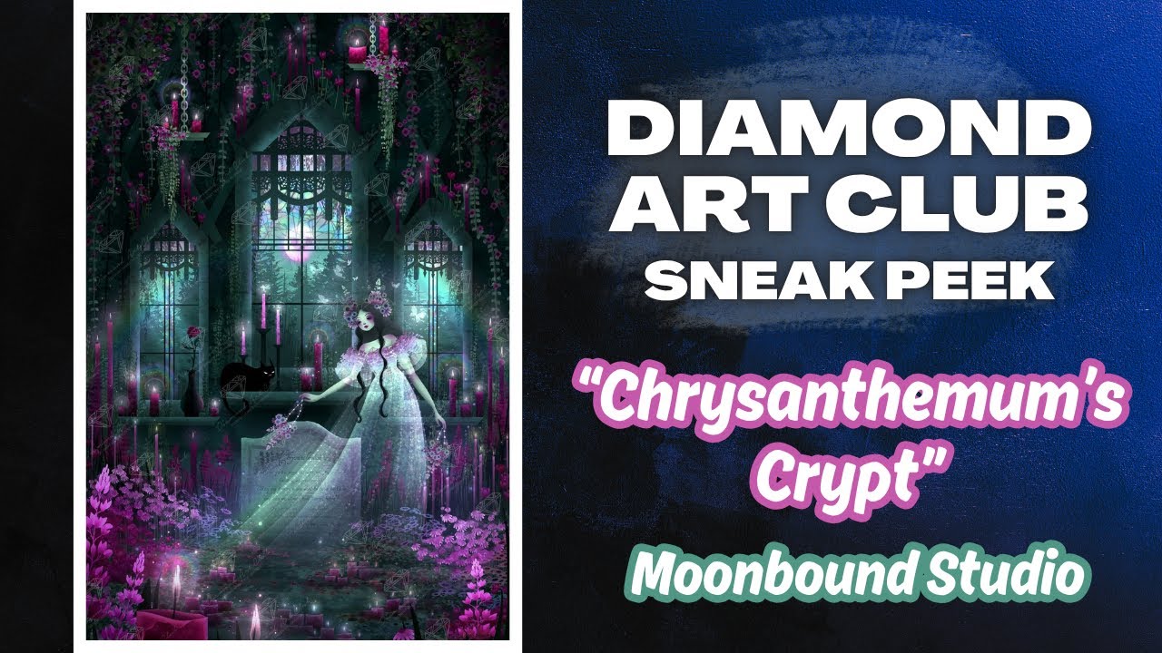 DAC Sneak Peek! "Chrysanthemum's Crypt" by artist Moonbound Studio - Ethereal & Spooky!
