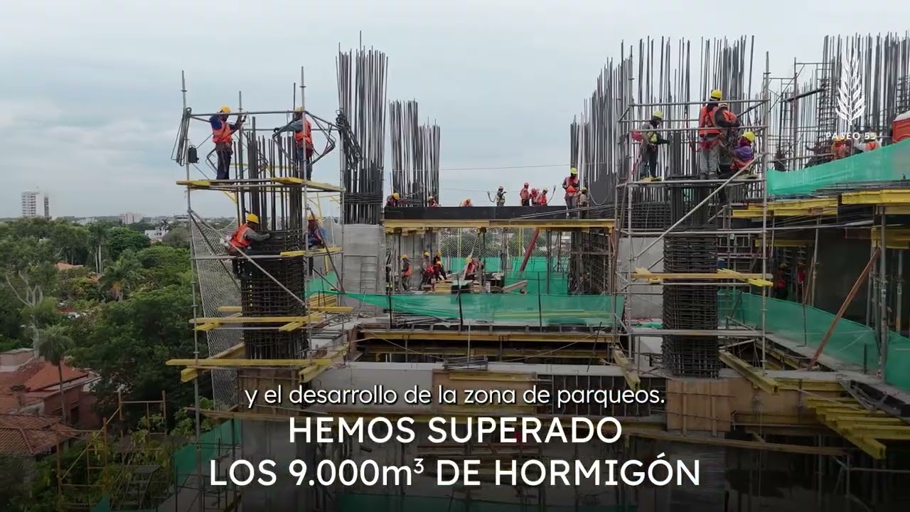 Avance de obra Paseo 55