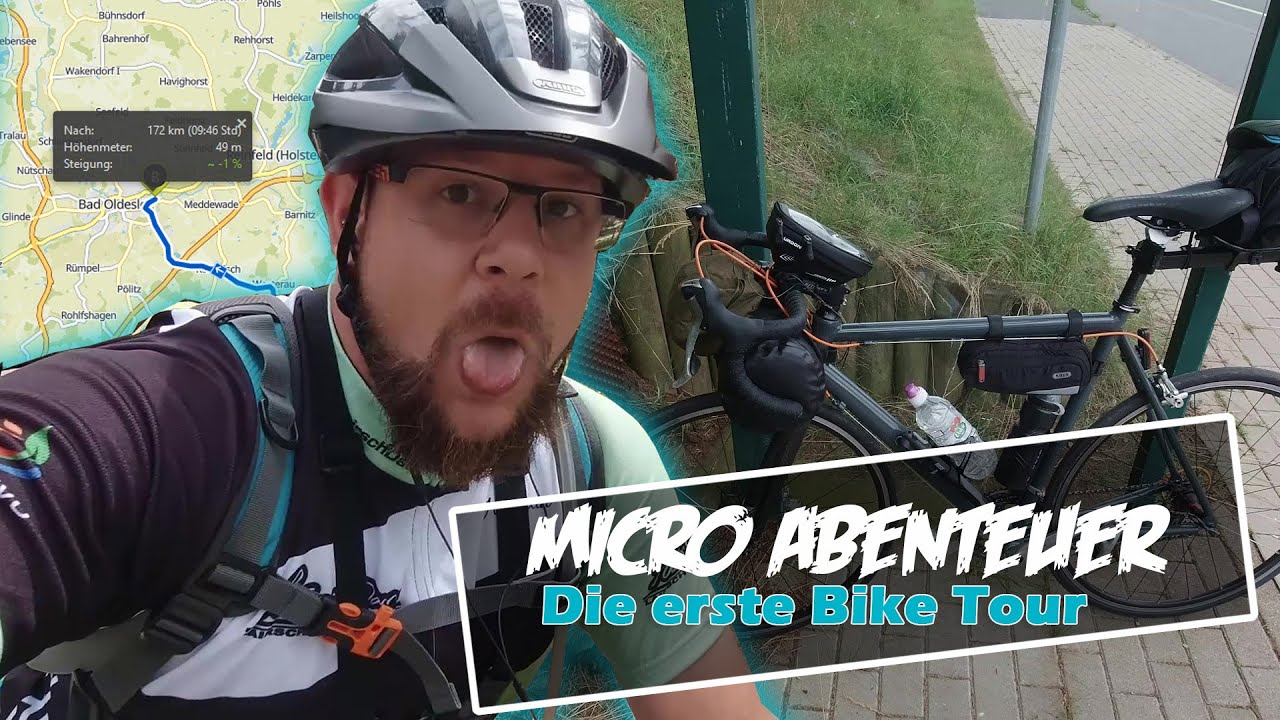 Das ERSTE MAL❗ 170KM mit dem Fahrrad 🚴 | Microabenteuer | HochVonDerCouch