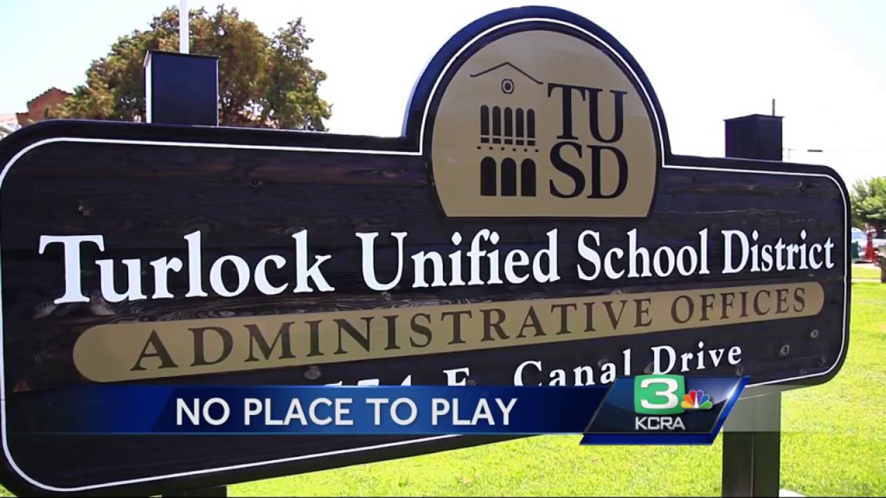 Football field deemed &lsquo;unsafe&rsquo; for Turlock HS players