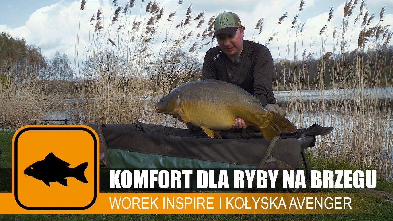 🐟🤲🌊 #CarpCare - #kołyska karpiowa #AVENGER i worek do przetrzymywania ryby #INSPIRE // #Prologic