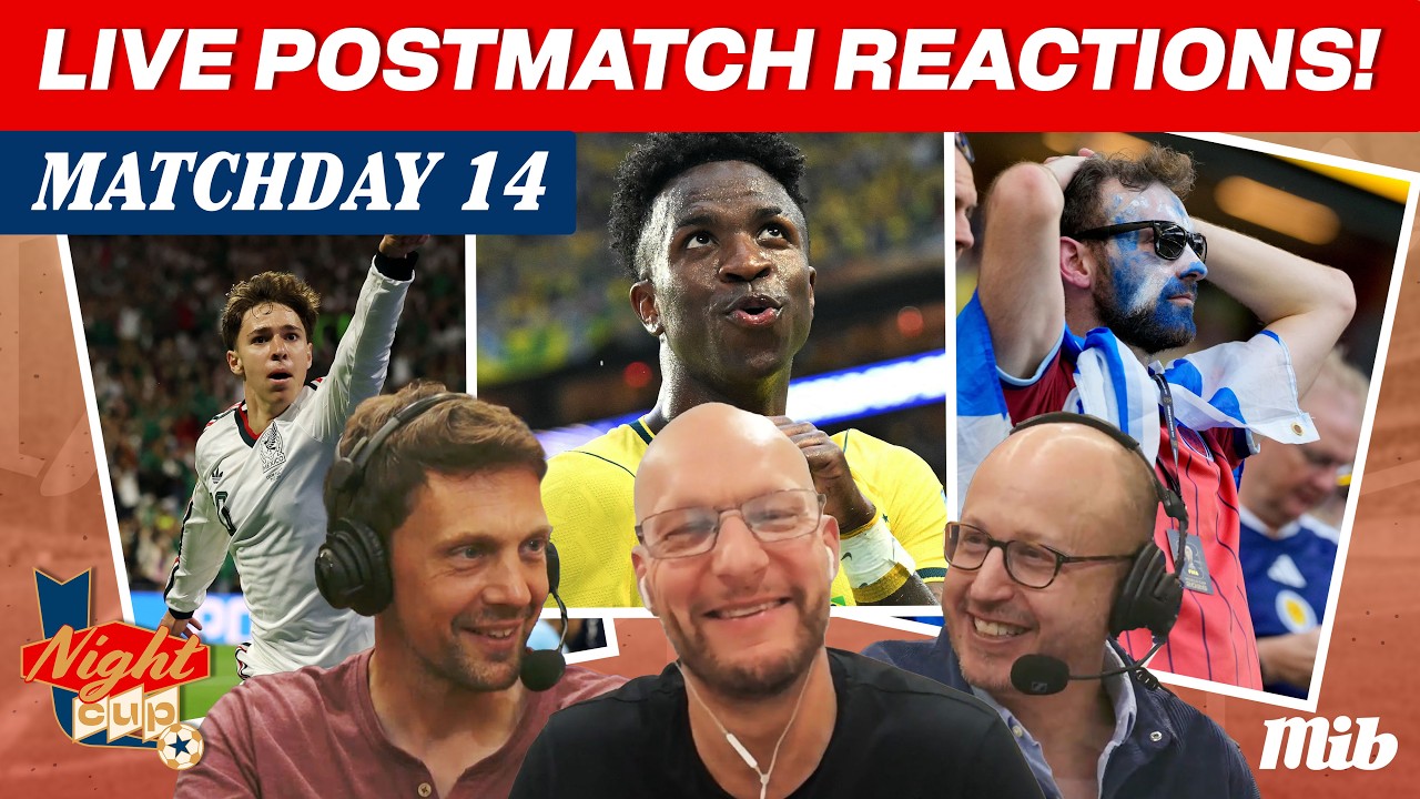Scotland vs. Brazil I Mexico vs. Czechia | Switzerland vs. Canada LIVE! Post-Match Reactions