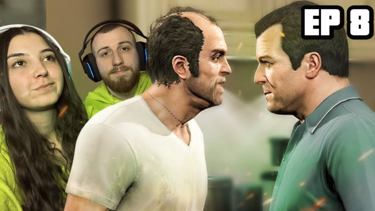 СРЕЩНАХМЕ ТРЕВОР С МАЙКЪЛ - GTA 5 #8