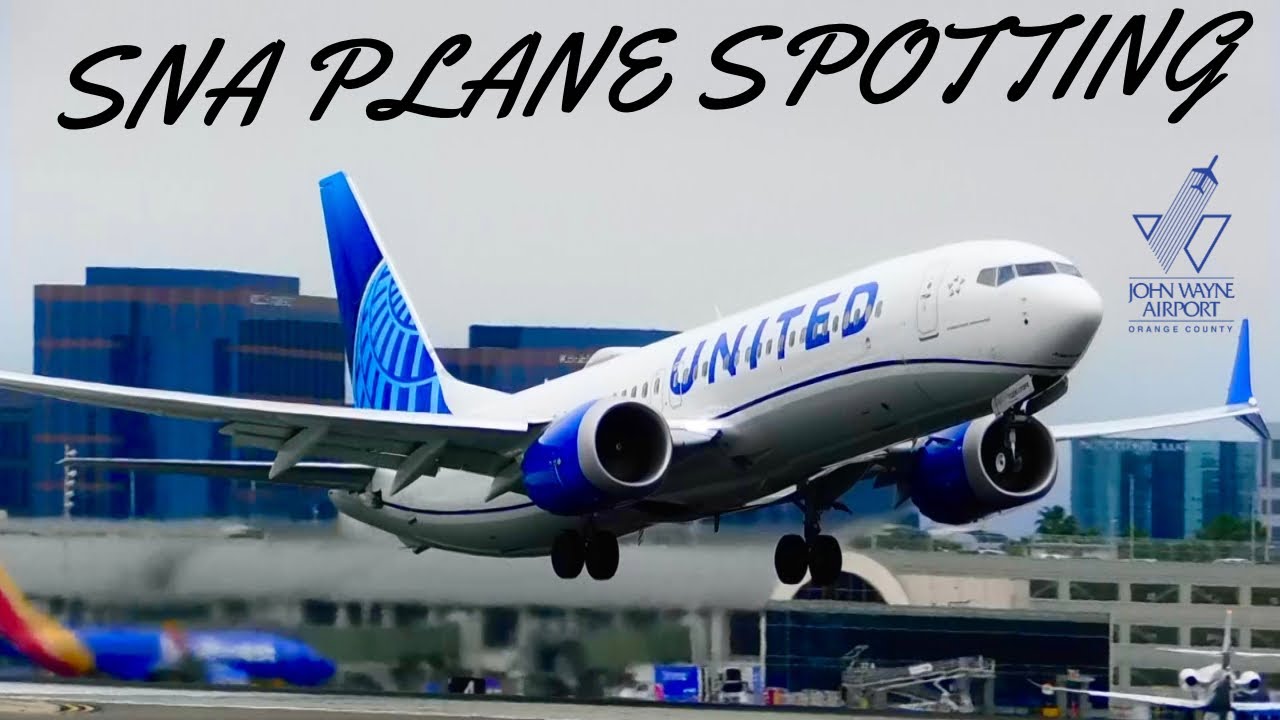 EPIC Overcast Plane Spotting @ Orange County John Wayne Int'l Airport, CA [SNA/KSNA]