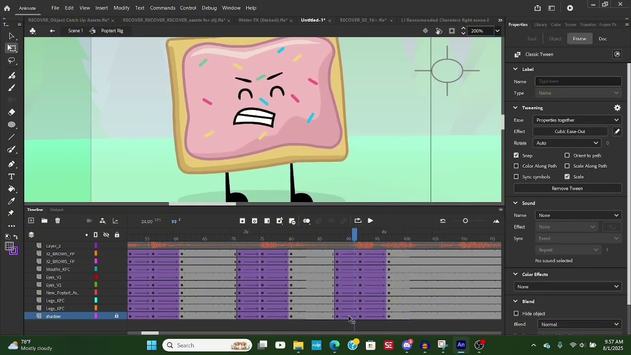 II 6 Reanimated: Animation Timelapse