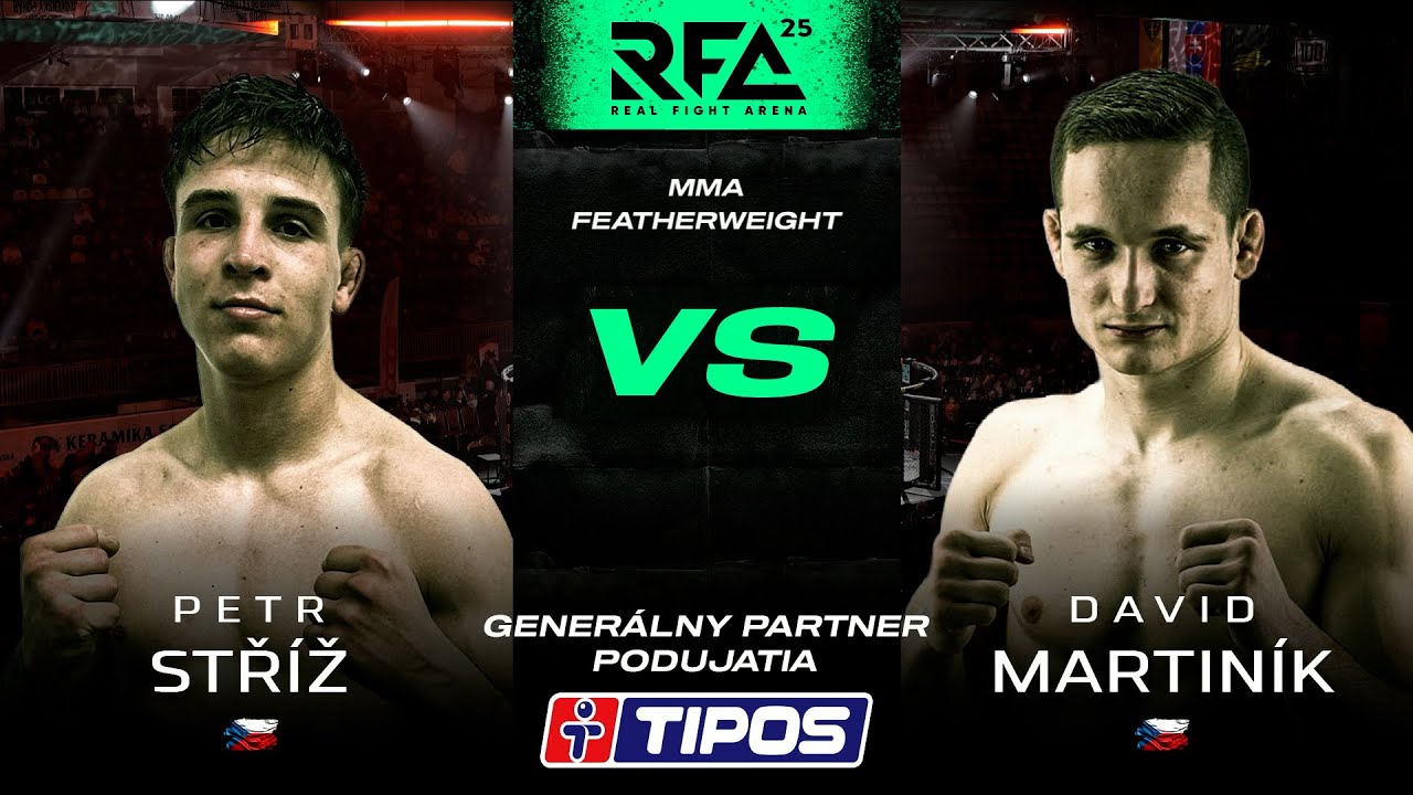 Petr STŘÍŽ VS David MARTINÍK (MMA) | RFA 25 ŽILINA