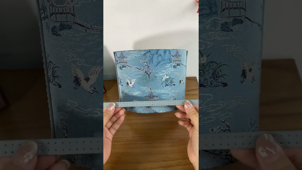 A new light gray-blue small tote bag. #handmadebag #diy #diybags #Gift