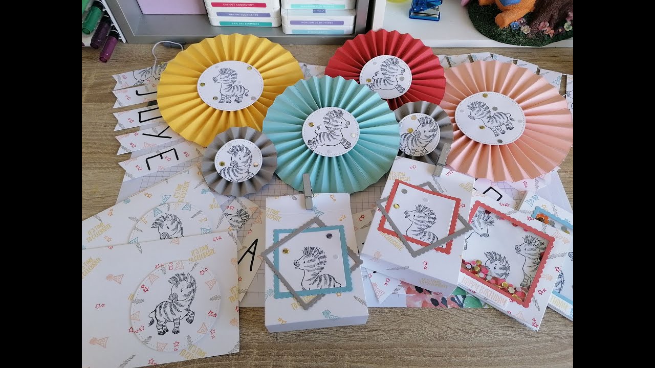 ScrapBooking : Décoration pour anniversaire enfant