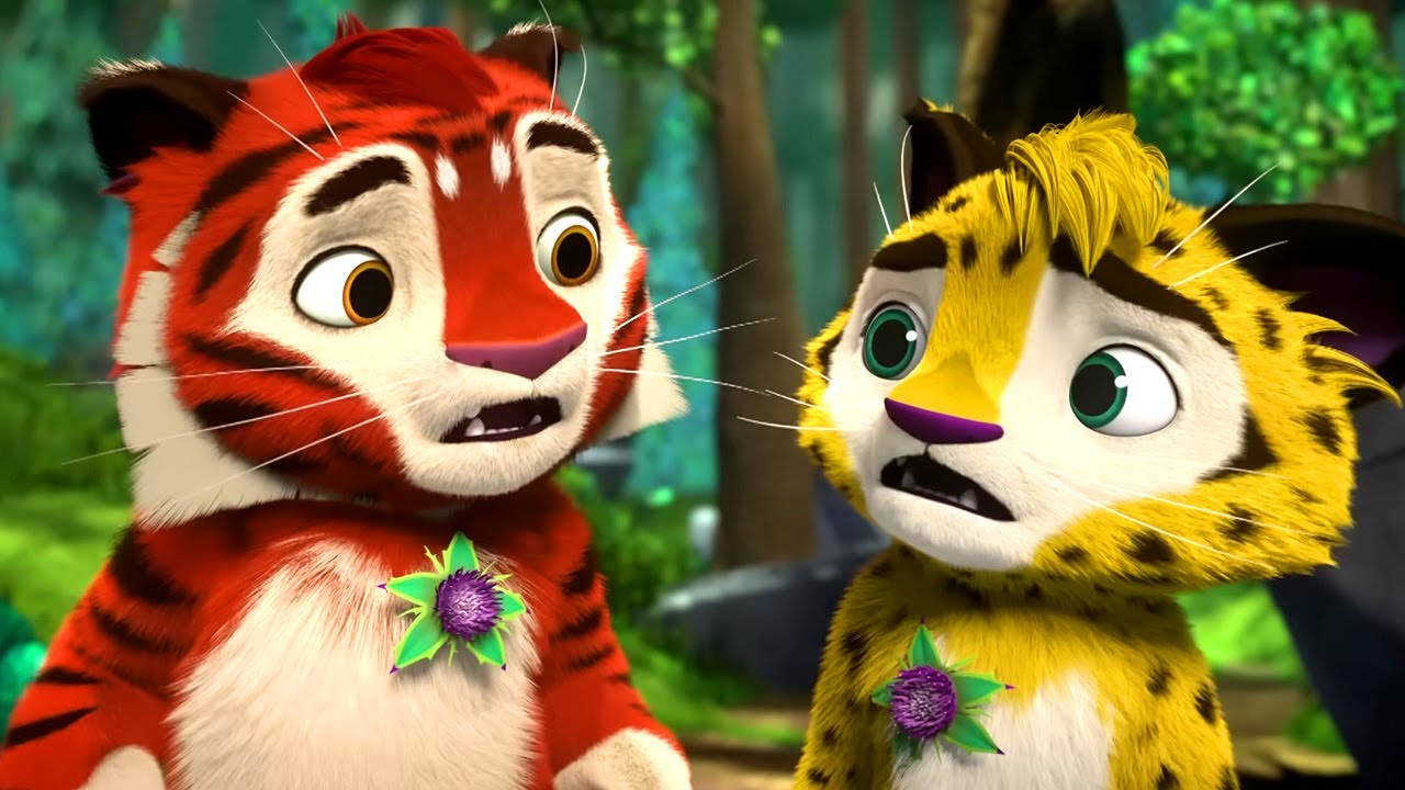 🐯 Лео и Тиг 🦁 — Таежный патруль — Серия 24 — Развивающий мультфильм о животных