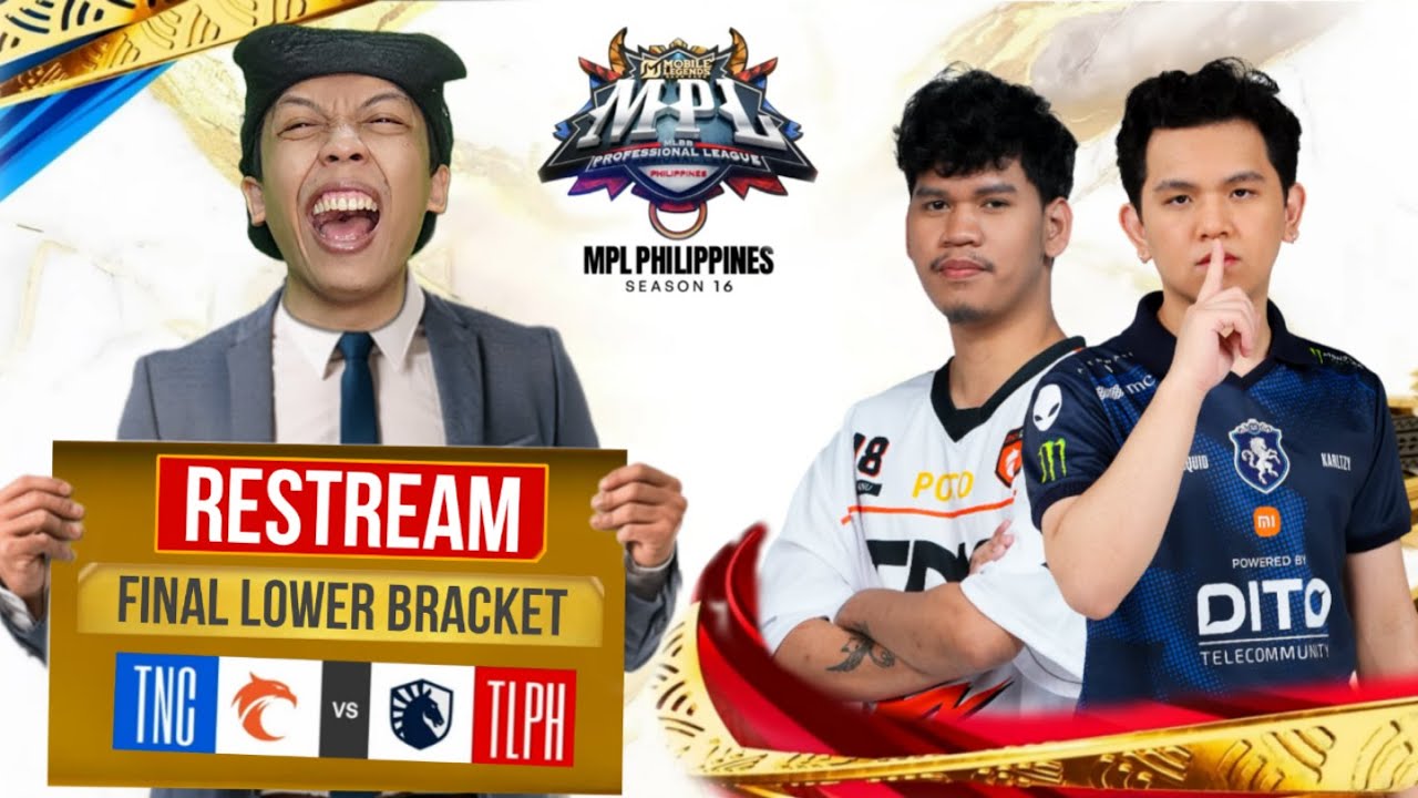 FINAL LOWER BRACKET - TNC VS TLPH ! RESTREAM MPL PH S16 PLAYOFFS DAY 4
