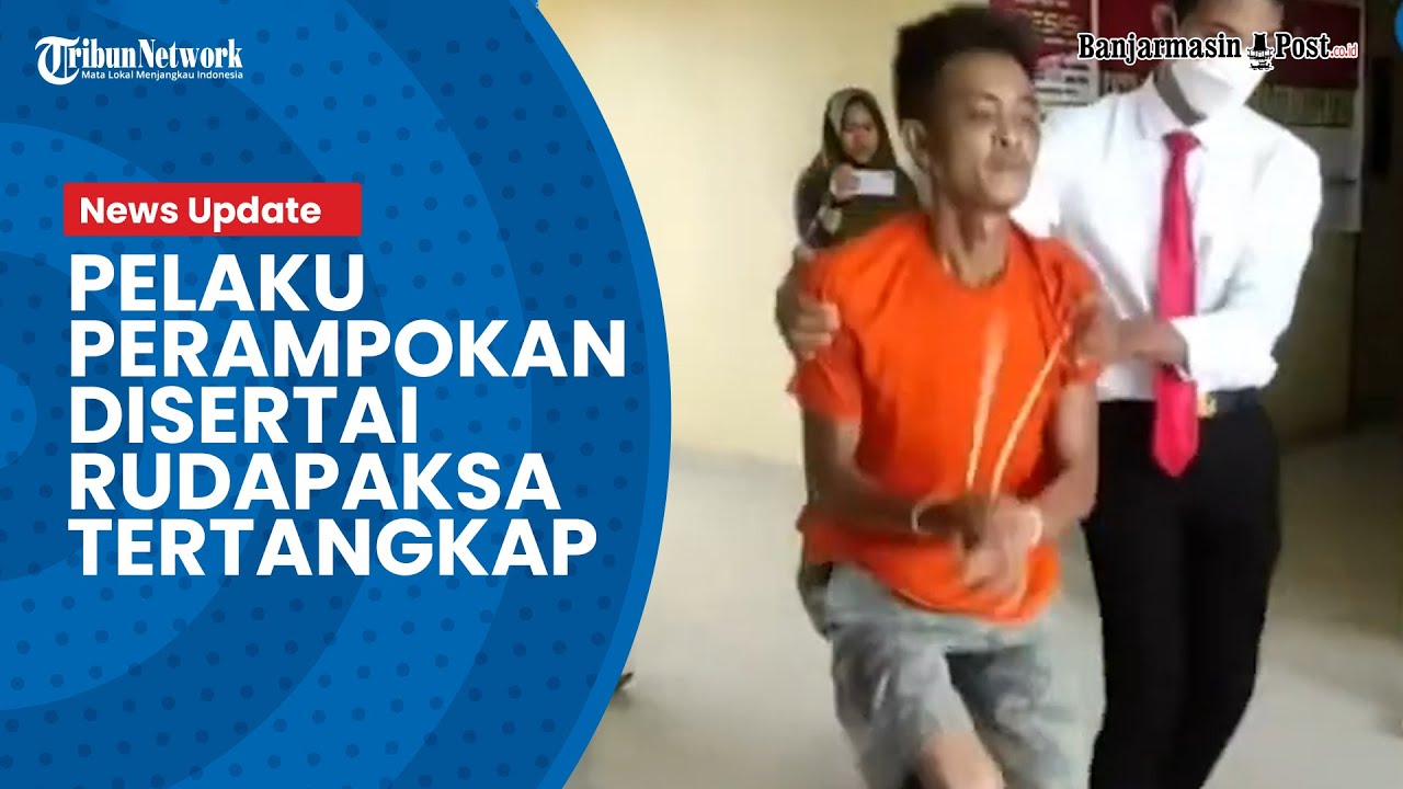 Pelaku Perampokan Disertai Rudapaksa di Sumatera Selatan Ini Tertangkap