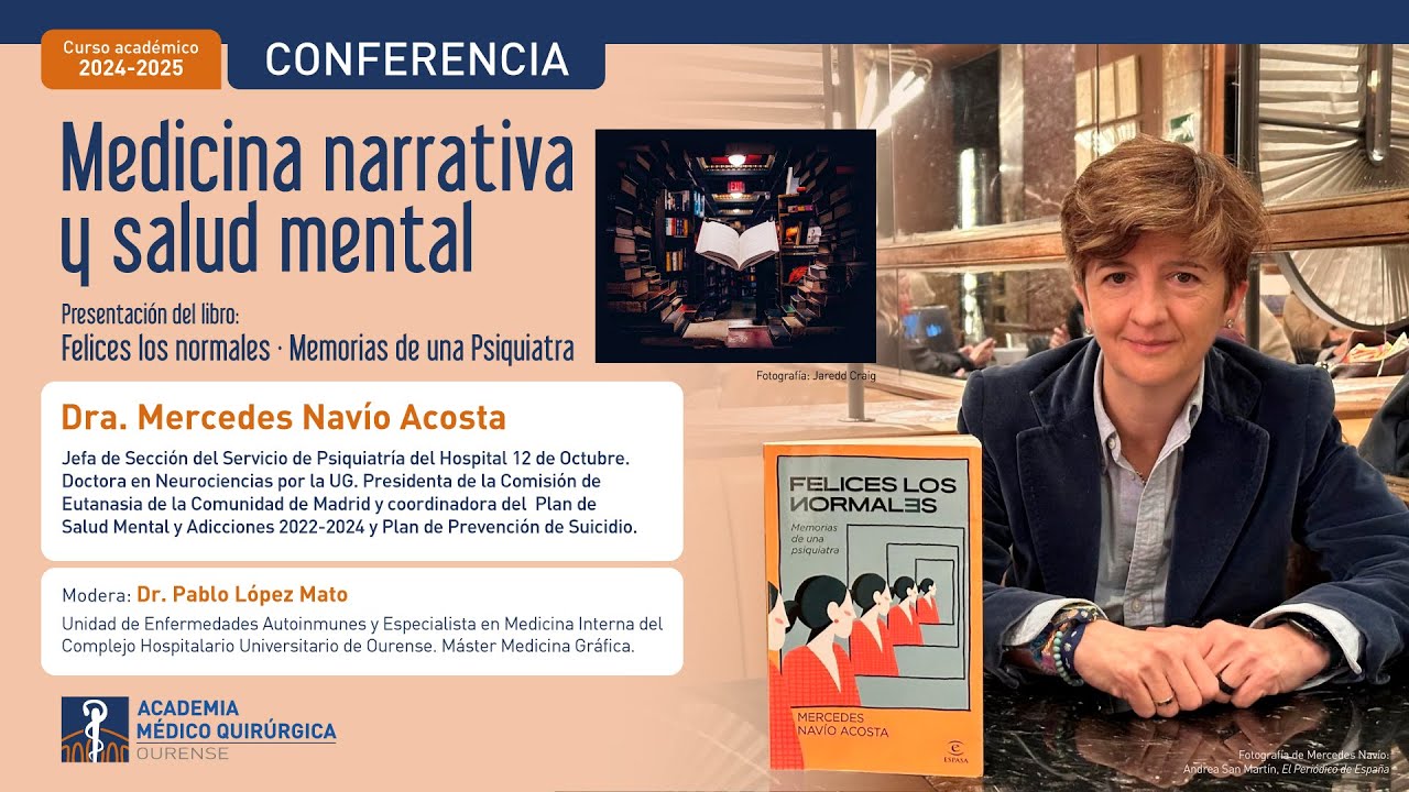 Medicina narrativa y salud mental · Dra. Mercedes Navío Acosta