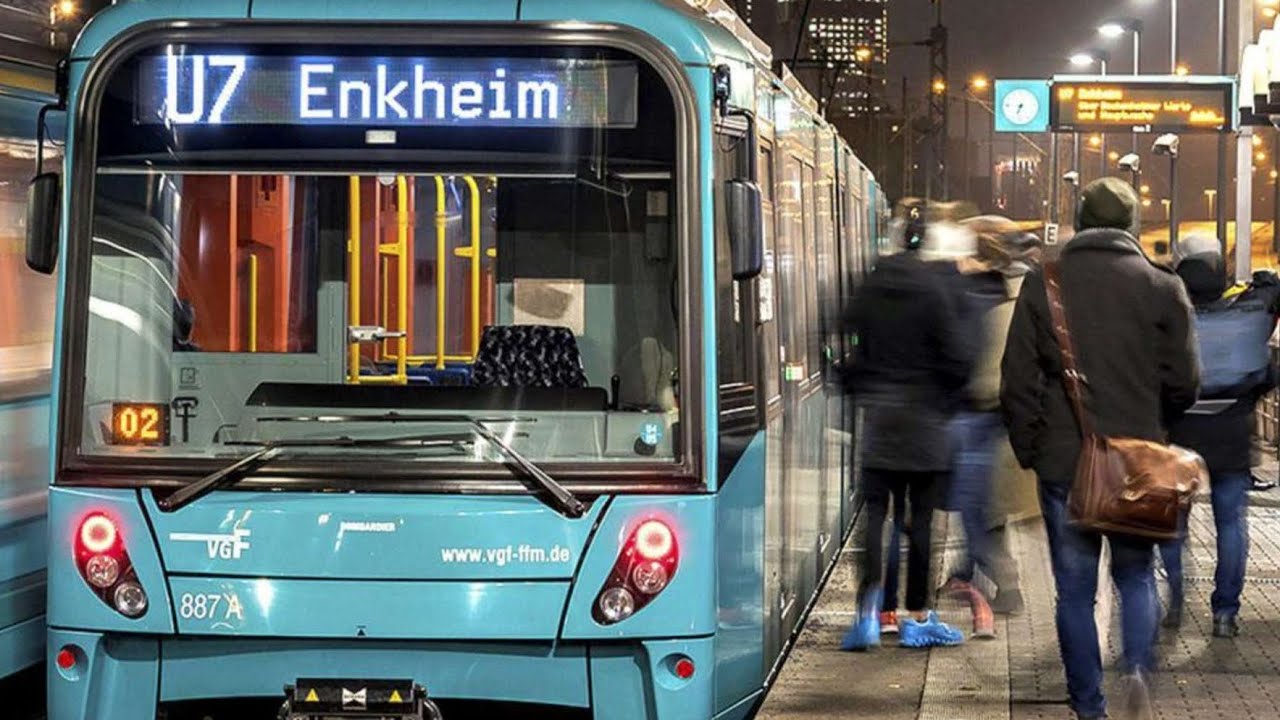 [U-Bahn Frankfurt] Ansagen U7 Heerstraße - Enkheim | @alTerrAlexey | (Unreal) [Ingrid-Metz-Neun]