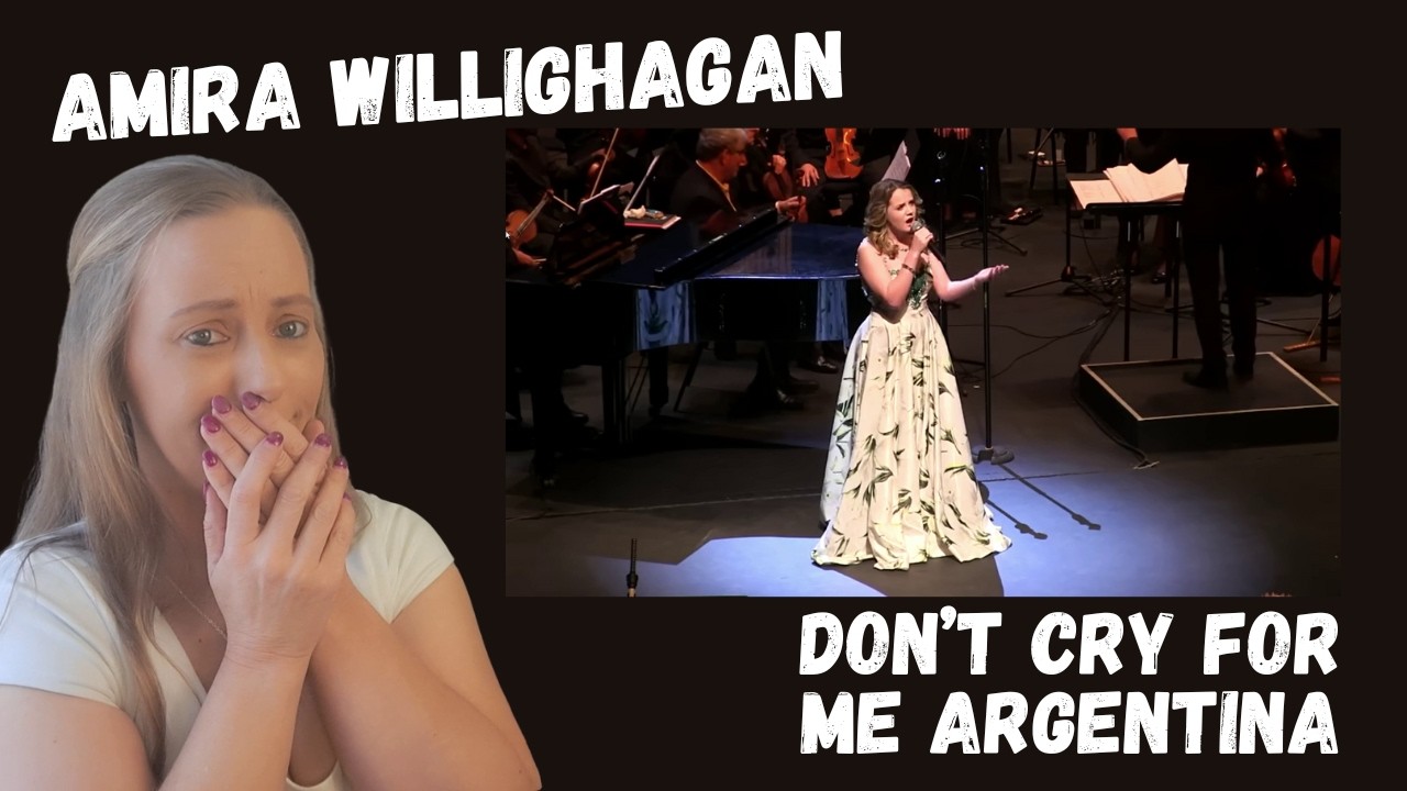 AMIRA WILLIGHAGEN - Don't Cry For Me Argentina (Pierwsza reakcja)