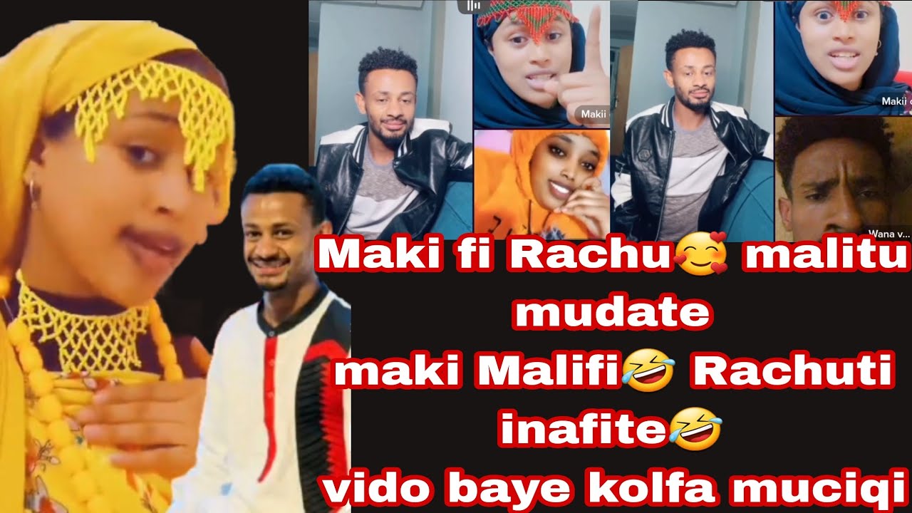 Maki fi Rachu 🥰Malitu mudate Maki malifi🤣Rachuti inafite🤣Vido Baye kolfa muciqi🤣