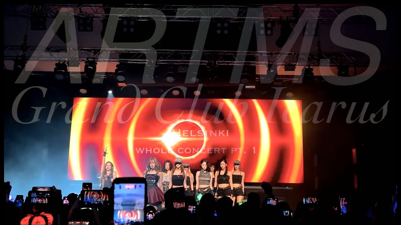 ARTMS (아르테미스) World Tour ’Grand Club Icarus’ | Helsinki 21.1.26 | pt. 1