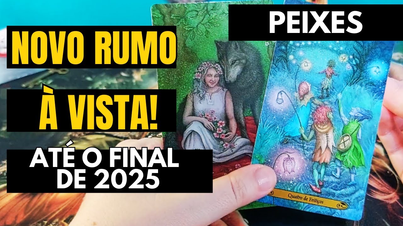 PEIXES ♓️ A MUDANÇA VEM! UMA DIREÇÃO NOVA TRAZ  SOLUÇÃO E CRESCIMENTO!
