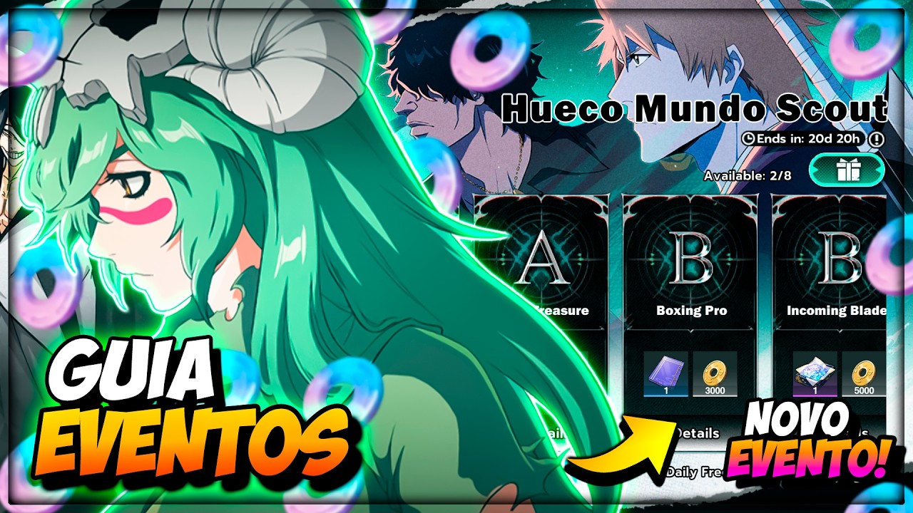 SUMMONS NA NELLIEL E CONFERINDO TUDO QUE CHEGOU NA ATUALIZAÇÃO ANTECIPADO - Bleach Soul Resonance