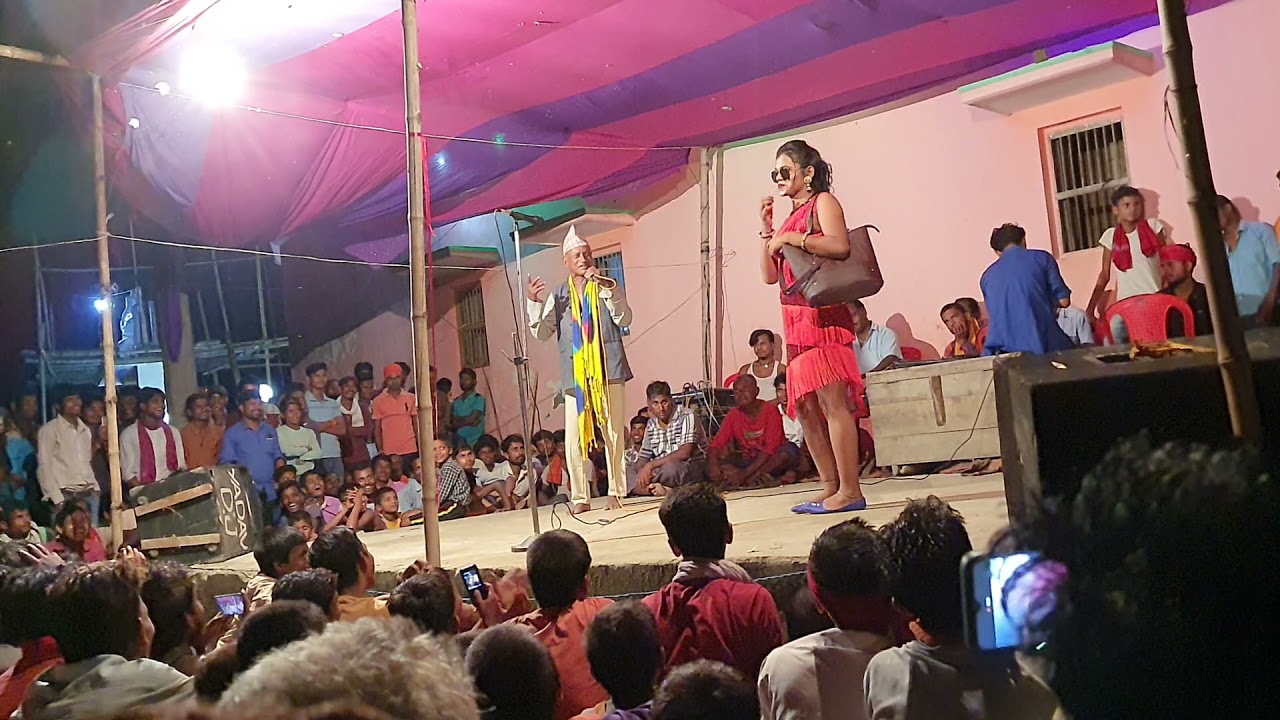 झोटिया जोकर का शानदार प्रदर्शन कॉमेडी प्रोग्राम फुलकौल नेपाल नाच पार्टी Part-6
