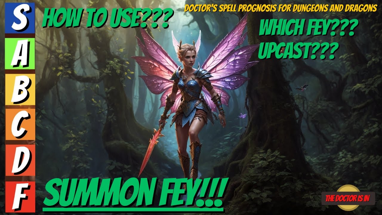 ВЫЗОВ ФЕЙ: Разъярённая, Весёлая или Хитрая, какую выбрать? В Dungeons and Dragons