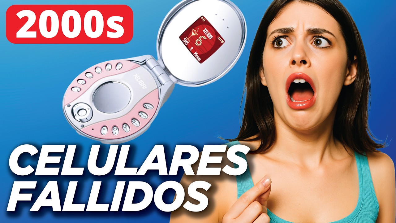 15 Teléfonos de los 2000s Que FRACASARON Horriblemente