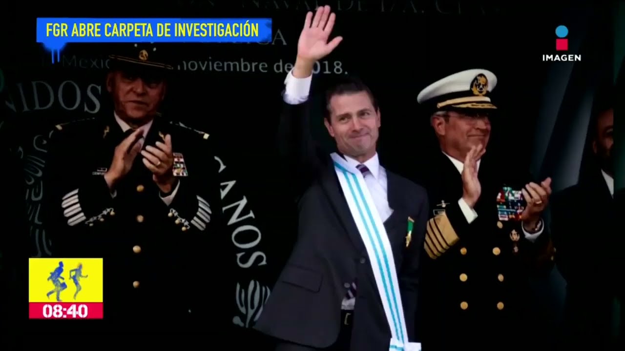 FGR investiga al expresidente Enrique Pe&ntilde;a Nieto | De Pisa y Corre