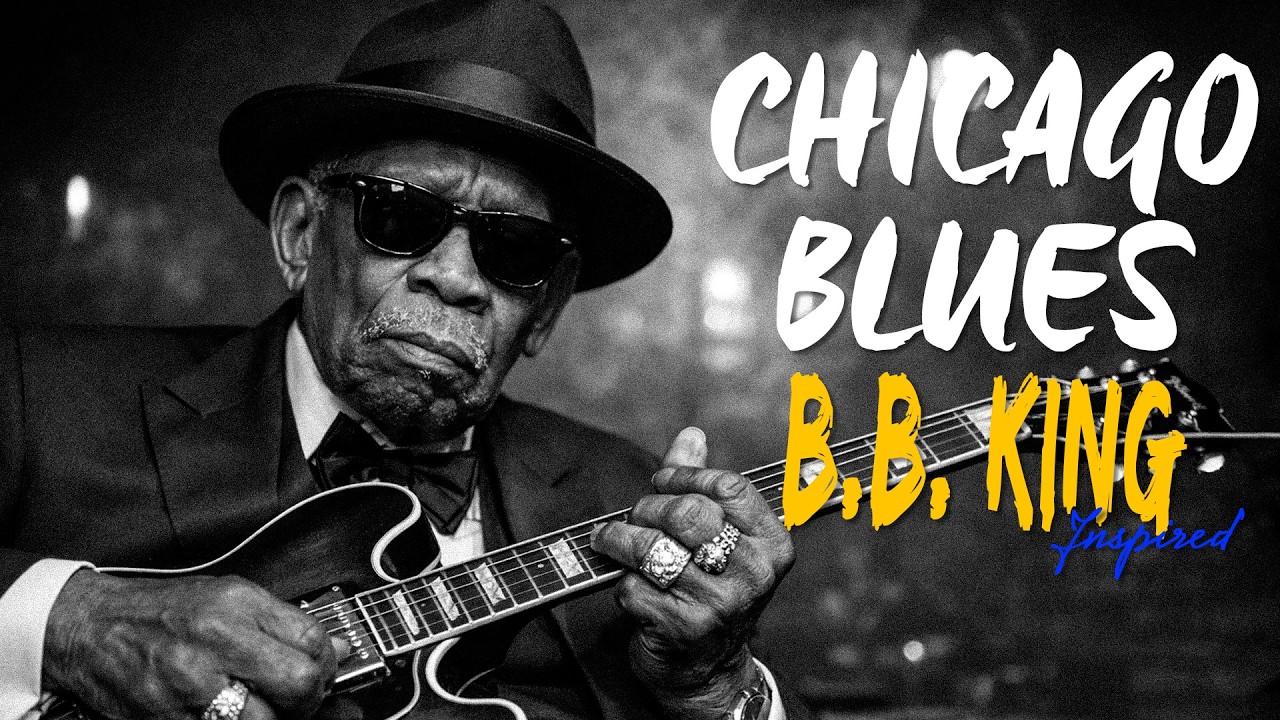 Blue Night Blues - Chicago Blues Music – Relaxing Soulful Blues Collection Inspired by B..B King