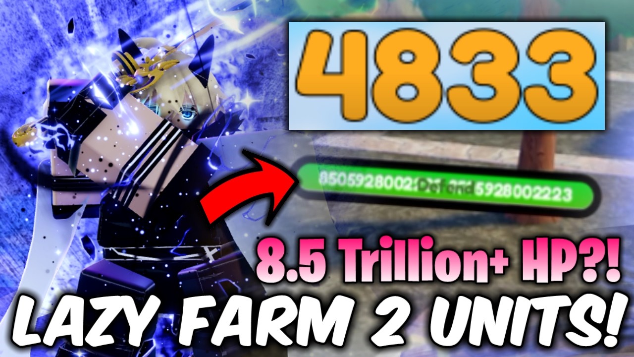 LAZY FARM in Gauntlet Mode (4,800+ Seconds) | 2 Units Only! | All Star Tower Defense Roblox