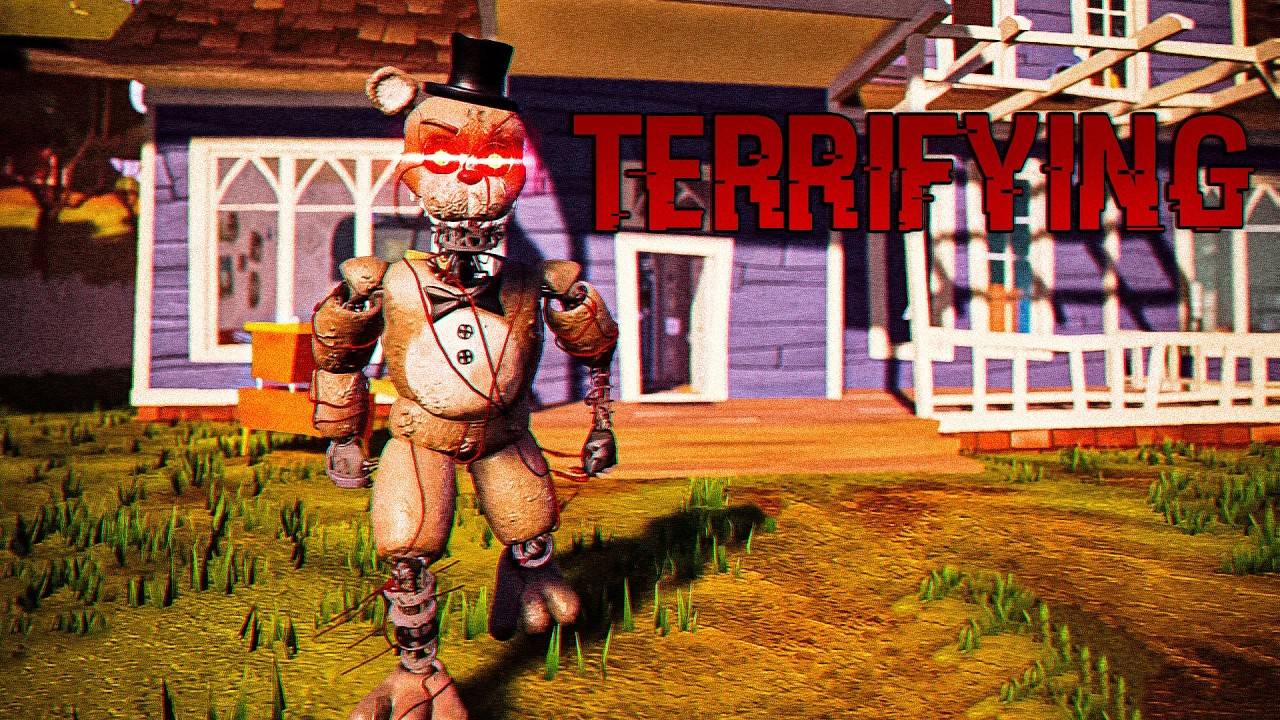 WHY Is Ignited Freddy In Hello Neighbor?!