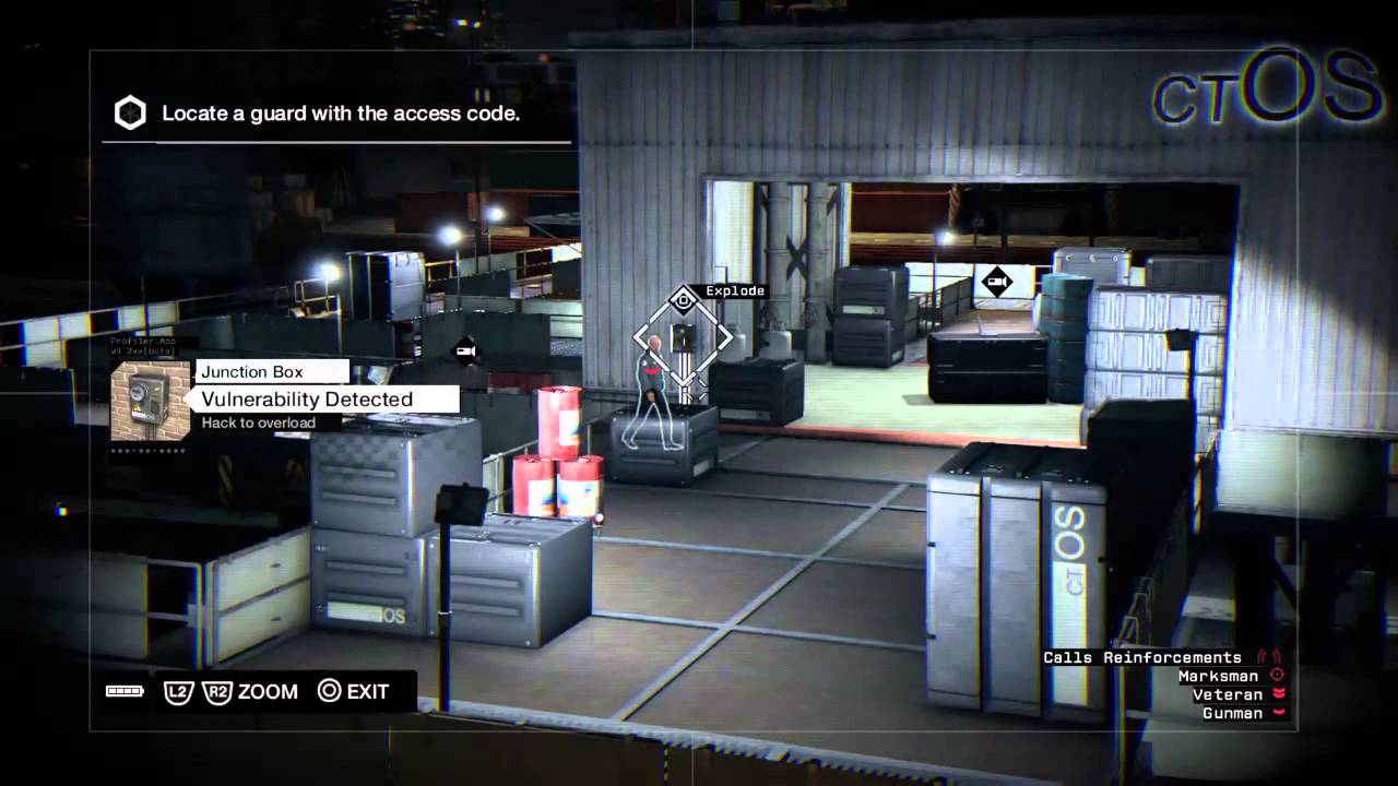 Watch Dogs - Brandon Docks ctOS Control Center