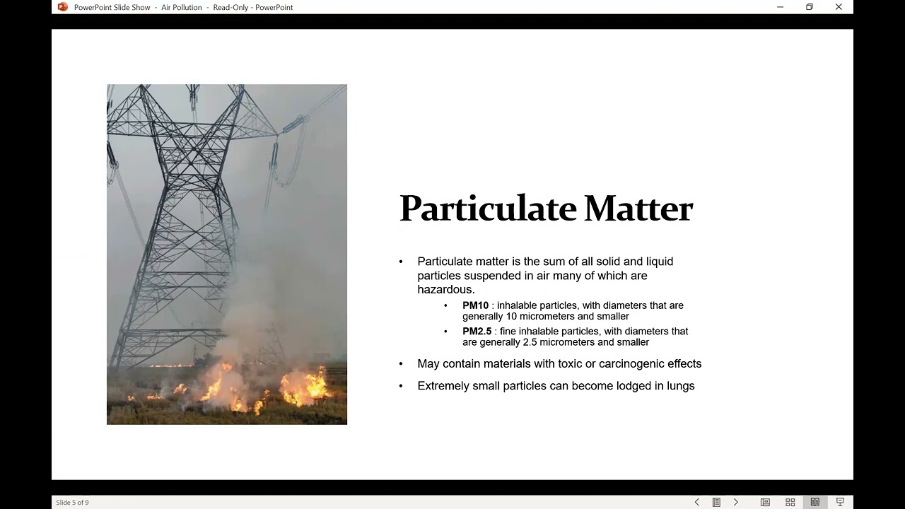 La Posta EPA Outreach Program   Air Pollution