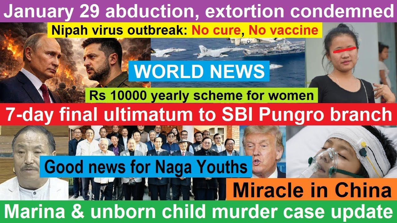 Nagamese Northeast Channel Evening News | 30 January 2026 | Nagaland | Nagamese News @babyivana1281