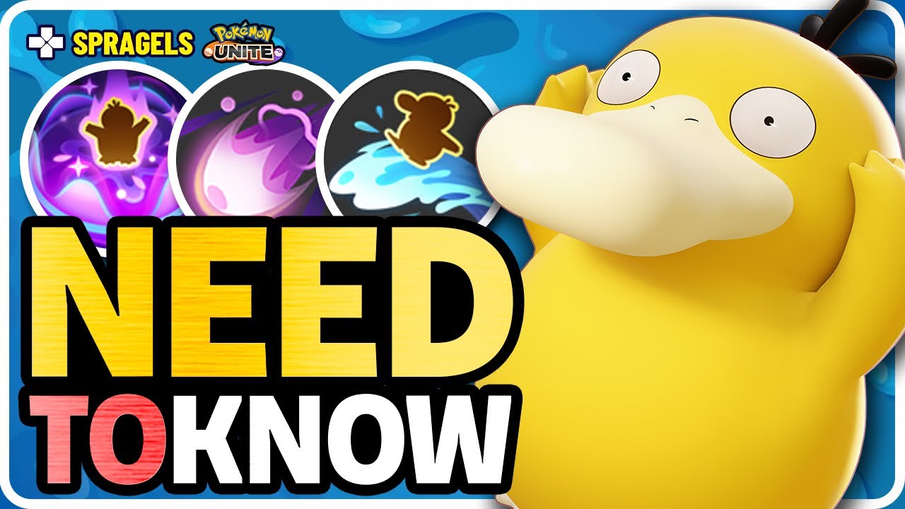 PSYDUCK Pokemon Unite ВСЕ, что вам НУЖНО знать!