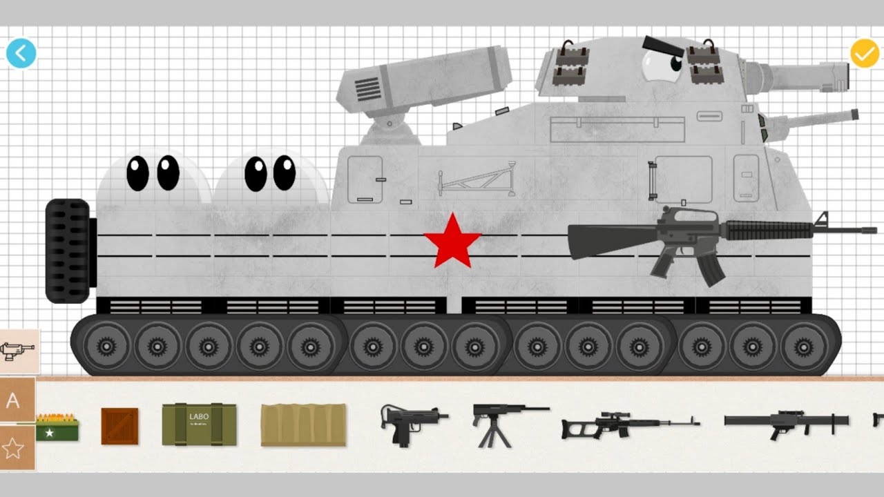 Labo Tank-Military | *NEW* White RATTE P-3000