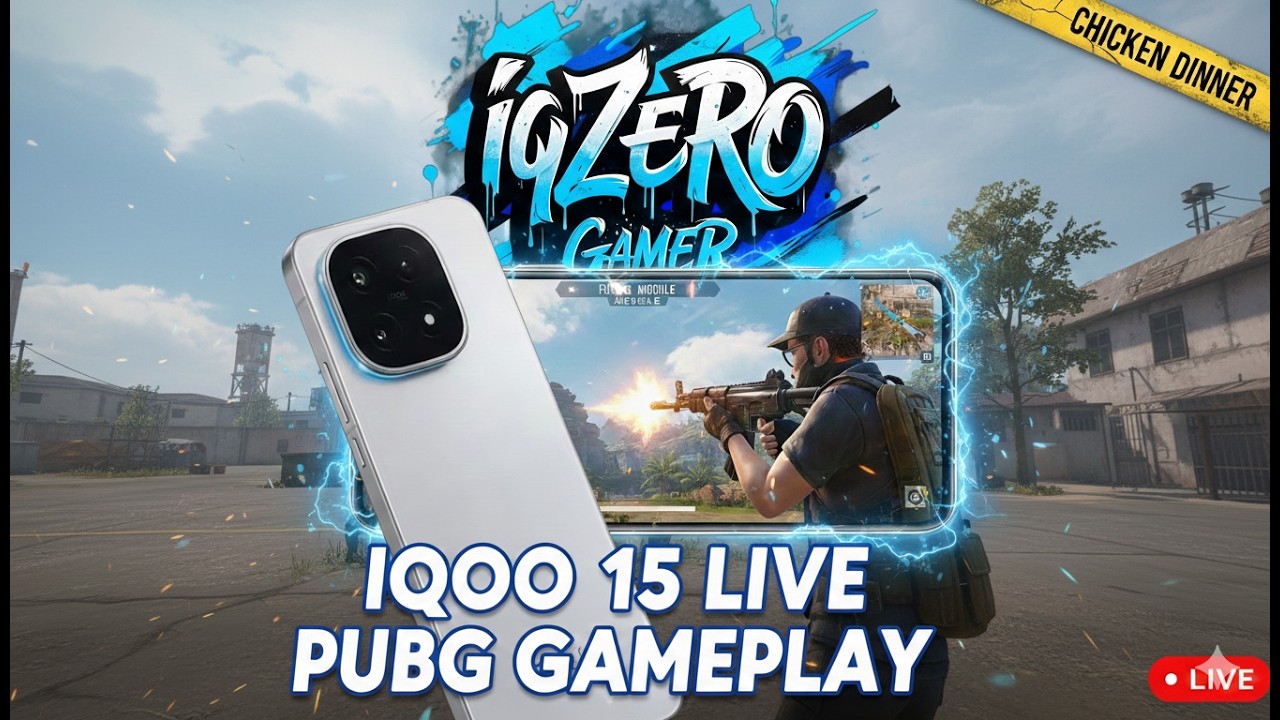 iqoo 15 pubg test #iqzerogamer #iqoo15