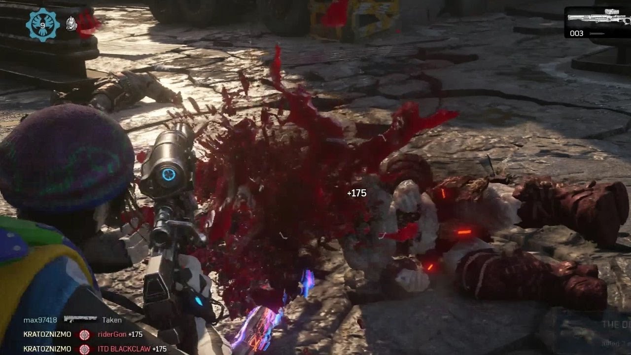 KRATOZNIZMO | 1st Gears Of War 4 Sniper Montage (INSANE)
