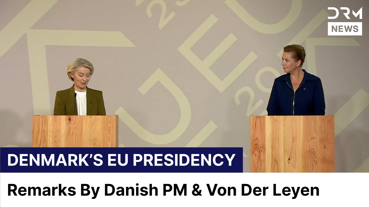 Ursula von der Leyen and Mette Frederiksen Launch Denmark’s EU Council Presidency in Aarhus | AC1G