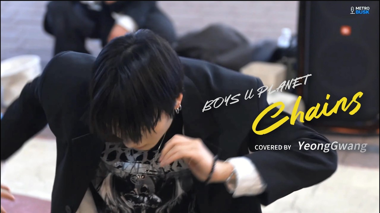 BOYS ll PLANET - Chains | by MOCEAN 모션 (영광) | K-POP Dance Hongdae Busking, Seoul (2026.03.17)
