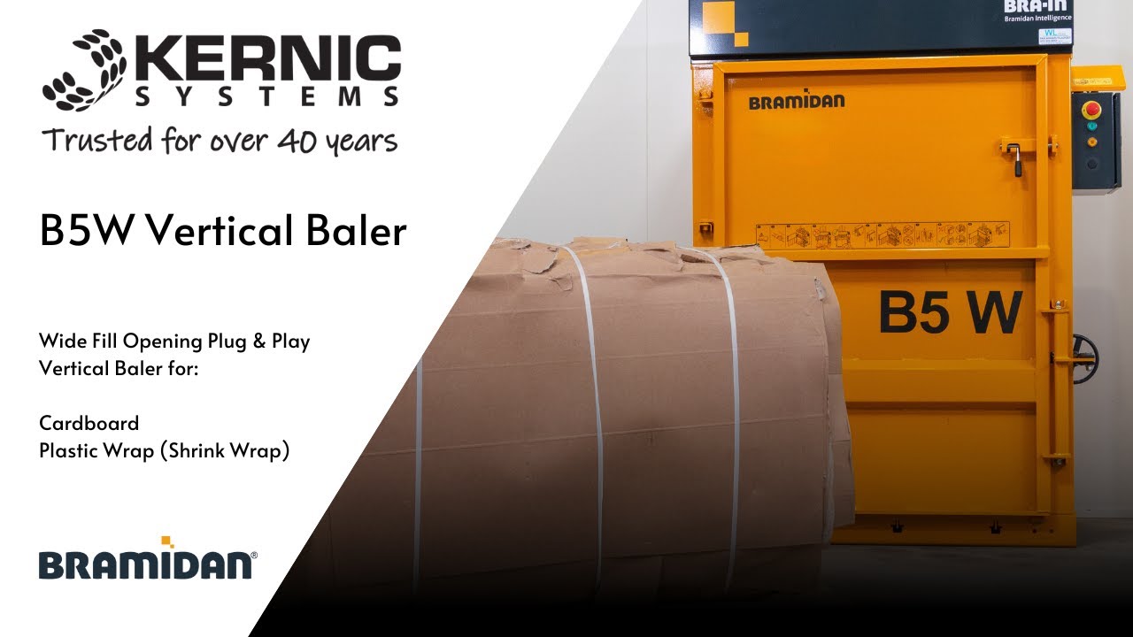 Bramidan B5W Vertical Baler