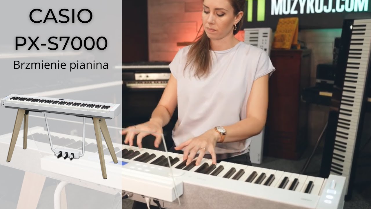 CASIO PX-S7000 I Brzmienie pianina