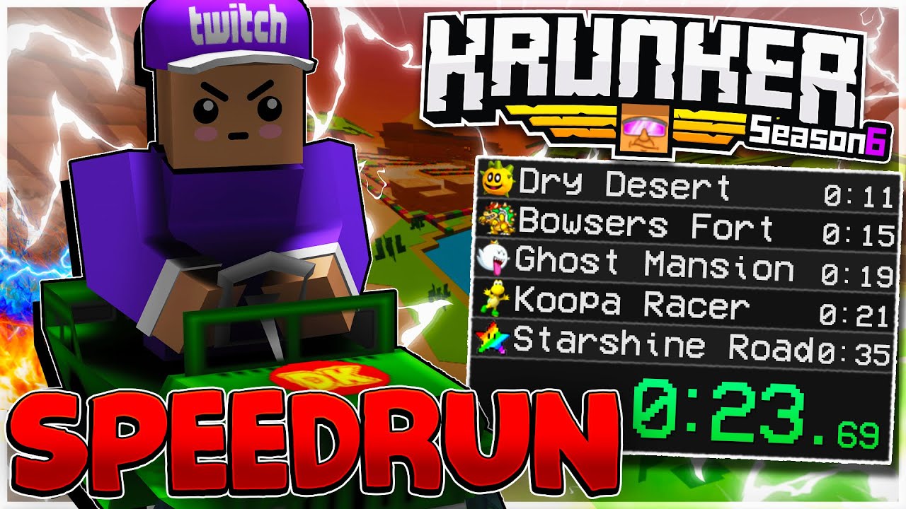 MY RETURN TO KRUNKER SPEEDRUNNING! (HARD)