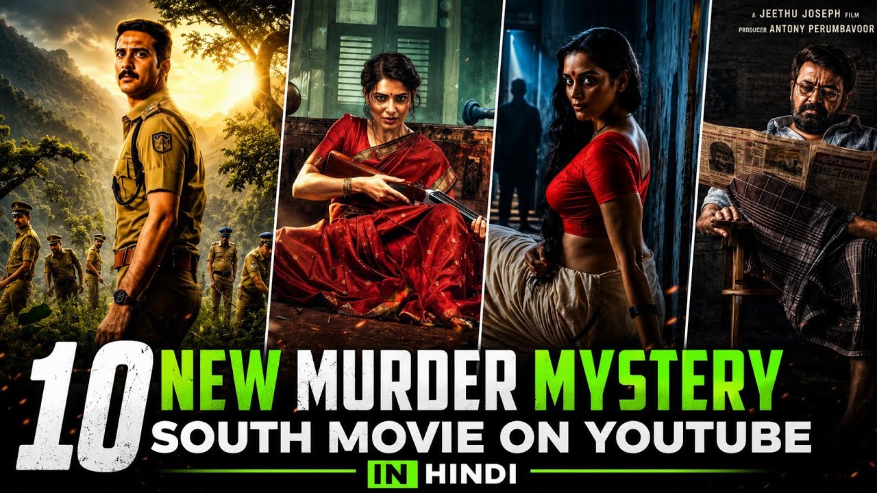 Top 10 New south murder mystery movies dubbed in hindi 2026|2026 south indian movies in hindi