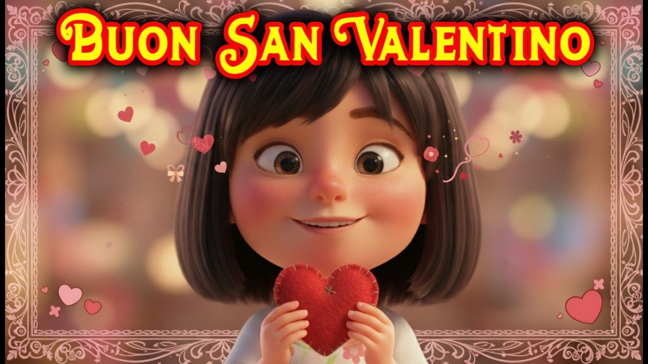 BUON SAN VALENTINO ❤️ Canzone per Bambini sull'Amicizia (Il Cuoricino Patapum!)